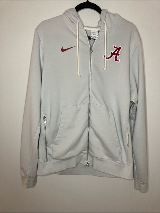 Nike Other - Nike Light Gray Alabama 'A' Logo Full-Zip Hoodie
